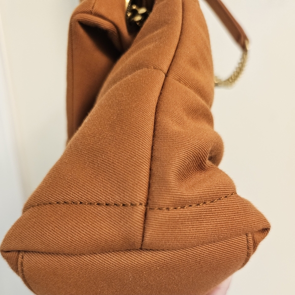 ❌️SOLD❌️ Yves Saint Laurent Burnt Orange Quilted Shoulder/Crossbody Bag - Picture 5 of 13